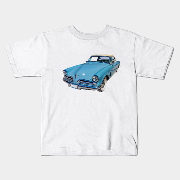 1953 Studebaker Commander Starliner Kids T-Shirt by mtbearded1